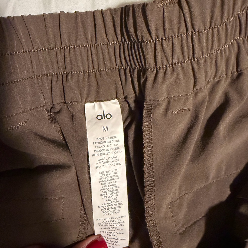 ALO Yoga Dreamscape High-Waisted Trouser - Womens -Brownstone - Picture 6 of 8